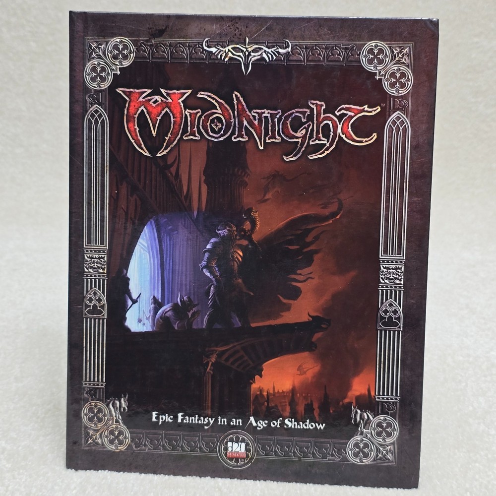 Midnight rpg: Epic Fantasy in an Age of Shadow d20 System Roleplaying Hardcover