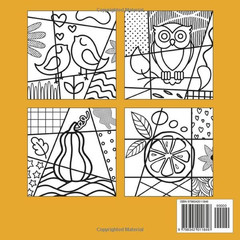 Autumn Pop Art Coloring Book: 30 Bold and Vibrant Designs to Celebrate the Color
