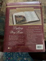 NKJV Thomas Kinkade „Lighting the Way Home” Family HOLY BIBLE Red Letter Edition