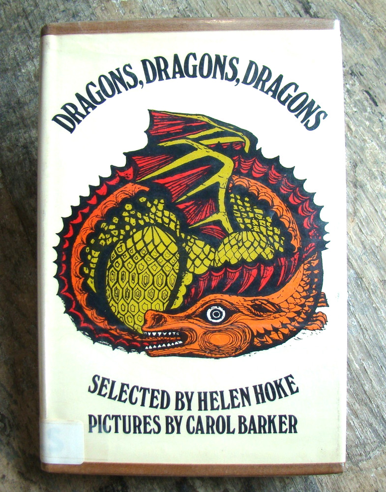 Dragons, Dragons, Dragons ~1972 HC~ Hoke Slayer Stories Anthology Illust 🔥🐉