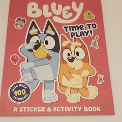 Bluey: Lot of 4! The Pool, Beach, Grannies, Time to Play! Activity Book, Pe(PB)