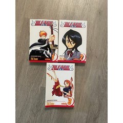 Bleach Manga Volume 1 2 3 shonen jump