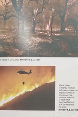 Firestorm 2003 San Diego Union Tribune Cedar Paradise Fire Wildfire Photos