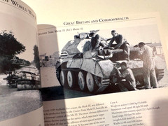 Tanks & Armoured Vehicles of WWII Book by Jan Surmondt 240 Pages -Free Ship