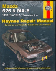 Haynes Repair Manual Mazda 626 MX-6 1983-1992 Front-Wheel Drive MN3020