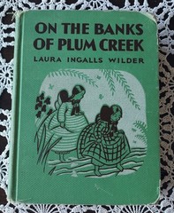 On the Banks of Plum Creek Laura Ingalls Wilder 1937 Vintage Hardcover Book