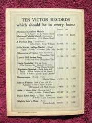 1917 Amelita Galli Curci DEBUT New VICTOR RECORDS Jan Victrola Supplemen CATALOG