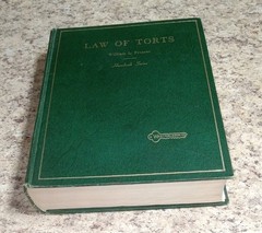 Laws Of Torts 1971 Hornbook Series William Prosser Vintage Law Book￼