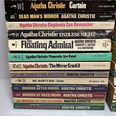 Vintage Agatha Christie Mystery Paperback Lot Of 48 (1960s-1980s) Pocket, Dell
