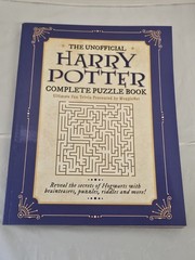 The Unofficial Harry Potter Complete Puzzle Book 8.5” X 11” Size Book Never Used
