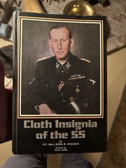 1st Ed CLOTH INSIGNIA OF THE SS hardback Book John Angolia James Bender