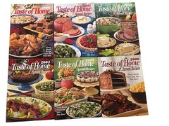 Taste of Home Annual Cookbook Lot of 6 Hardcover 2000-2006