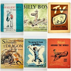 VTG Children’s Picture Book Lot Of 6 Hard To Find Titles! 1950s-60s HC READ ⬇️