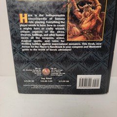 Player’s Handbook-1st Printing 1995 TSR Advanced Dungeons & Dragons-D&D-2159