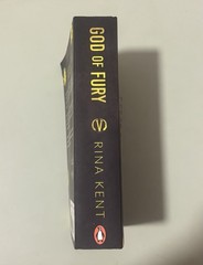 God of Fury (Legacy of Gods) by Rina Kent Paperback Novel, Penguin, English