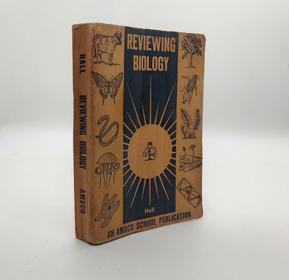 „Reviewing Biology” Vintage 1955 Amsco School Publications