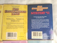 Vintage Babysitter Club Paperback Books Lot Of 13 Ann Martin Apple Fiction
