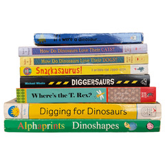Lot of 8 Dinosaur Board Books Baby Toddler Diggersaurs T Rex How Do Love Theme