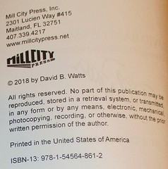 2018 The Dementia Conspiracy by David B. Watts SIGNED Softcover Book 332 Pages