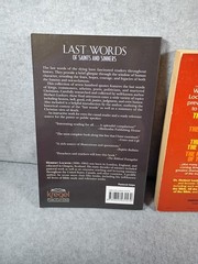 Herbert Lockyer, Revelation & Last Words of Saints and Sinners, 2 books