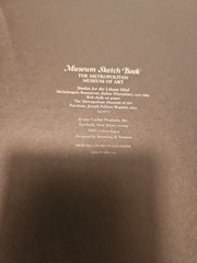 Metropolitan Museum Of Art 12 x 9 Spiral Bound Sketch Book 60+ Pg Michelangelo