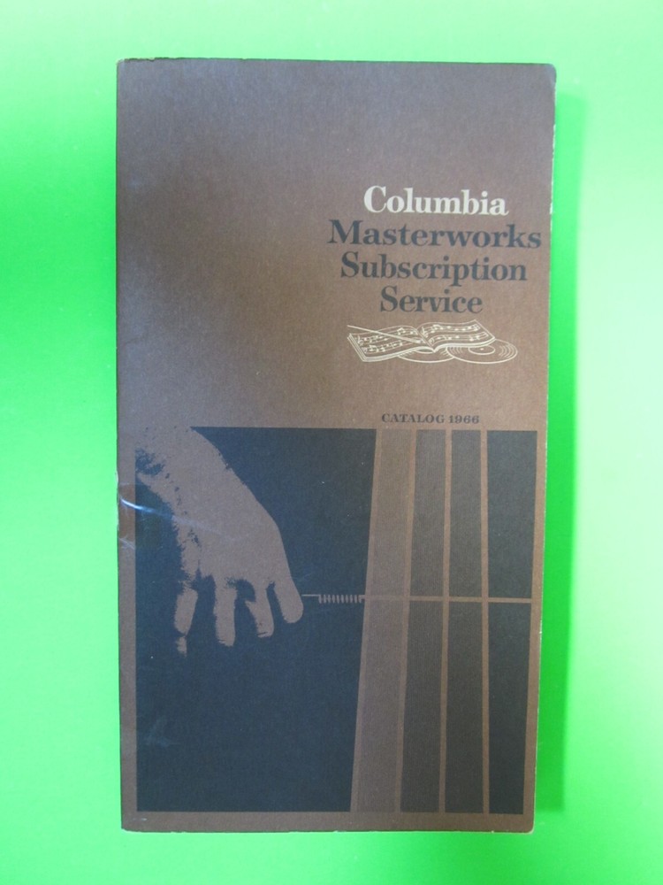 1966 Columbia Masterworks record catalogue (221 pages) *SEE BELOW*