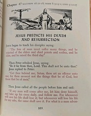 The Words Of Jesus Vtg 1943 Christian Prayer Book Red Letter Hardcover Bible 40s