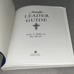 MasterLife – Leader Guide: A Biblical Process for Growing Disciples by Willis