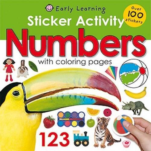 Sticker Activity Numbers (Sticker Activity Fun) – Paperback – GOOD