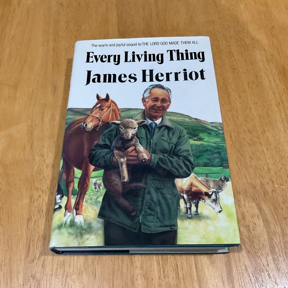 James Herriot Every Living Thing Hardbound St. Martins Press 1992 DJ