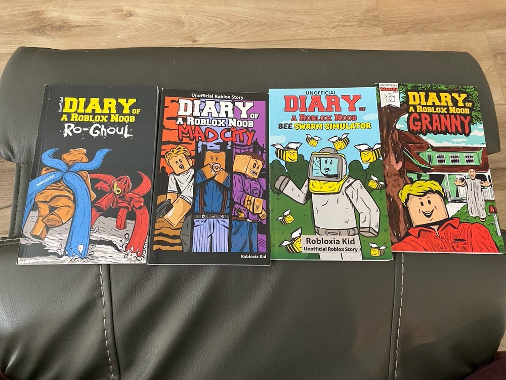 Roblox Books Set Of 4 Kids Chapter Books