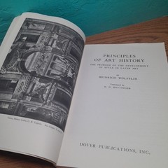 PRINCIPLES OF ART HISTORY:HEINRICH WOLFFLIN Dover 237 pages used Paperback