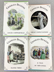 Charles Dickens Paperback Classics Set Lot Of 4 Oliver Twist David Copperfield