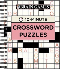 Brain Games – 10 Minute: Crossword Puzzles (Pink) (Volume 2)