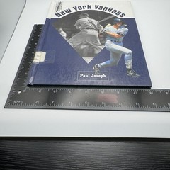 Lou Gehrig + New York Yankees Book MLB Baseball History ~ 2 Library Copy Books