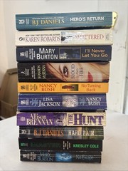 Lot of 10 Romantic Suspense – Mixed Authors – Mass Paperbacks FREE SHIPPING