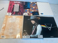 Lot of 6 Rock Guitar Tab Songbooks – Pink Floyd Nirvana Pearl Jam Bob Dylan