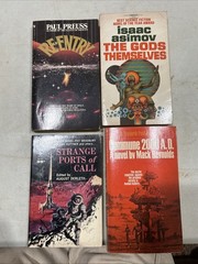 Lot of 21 Vintage Sci-Fi Paperbacks 1970s Space Fantasy Books Star Trek Book Lot