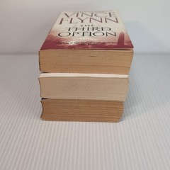 Lot of 3 Vince Flynn Mystery Thriller Paperback Book Third Option