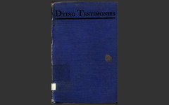 Dying Testimonies of the Saved Unsaved-Solomon Shaw-Christian Study Book on CD