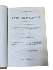 Northeastern Reporter Vols 64, 66, 68 & 69 (1902–1904) Antique Law Books Set of4