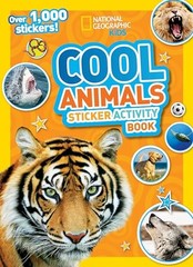 National Geographic Kids Cool Animals Sticker Activity Book: Over 1,000 s – GOOD