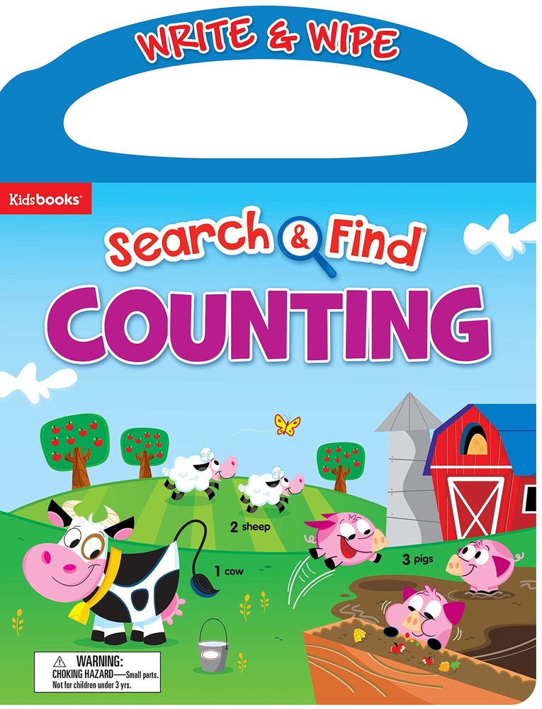 Search & Find: Counting-Search for Monsters, Animals, Dinosaurs and More Whi…