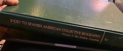 INDEX SPANISH AMERICAN Collective Biographies/Andean Vol.1 Sara deMundo Lo 3 lbs
