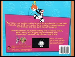 Lot Of 4 Space Jam Books Eye Illusions Michael Jordan Looney Tunes