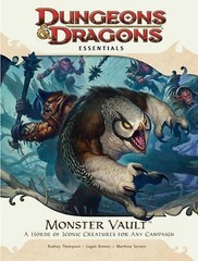 4th Edition D&D Monster Vault Essential Dungeons and Dragons VGC