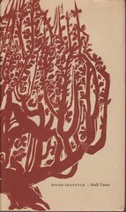 Half Tame. Roger Shattuck. UT Press. Poetry