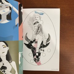Girls 2021 Art Book Illustration