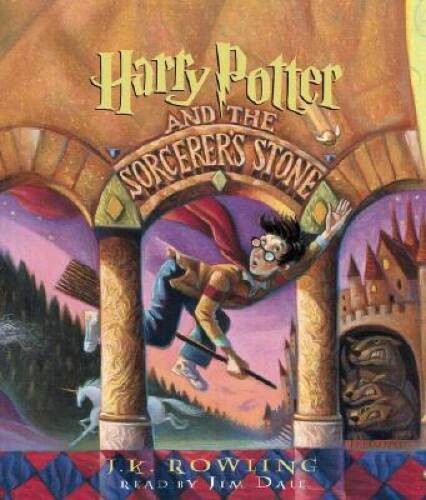 Harry Potter and the Sorcerer’s Stone (Book 1) – Audio CD By J.K. Rowling – GOOD