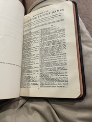 Holy Bible KJV OXFORD Concordance Morocco leather Personal Size #018X